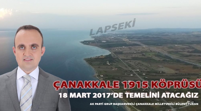Turan “ Bu Köprü Tarihe Ev Sahipliği Yapan Şehrimize Çok Yakışacak”