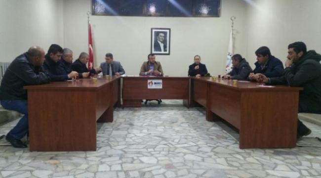 Umurbey'de Yılın İlk Meclis Toplantısı Yapıldı