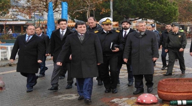 Vali Tavlı Küçükkuyu’da incelemelerde bulundu