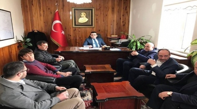 AK Partili Gider, Yenice’de muhtarlarla bir araya geldi