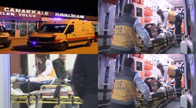 Almanya uçağı Çanakkale’ye acil iniş yaptı