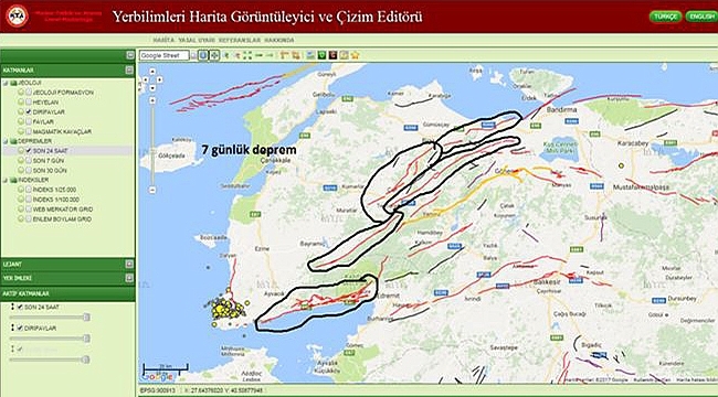 Çanakkale'de Son Günlerde oluşan depremlere yerel bir yorum