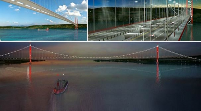 Çanakkale Köprüsü'nün Görüntüleri İlk Kez Yayınlandı