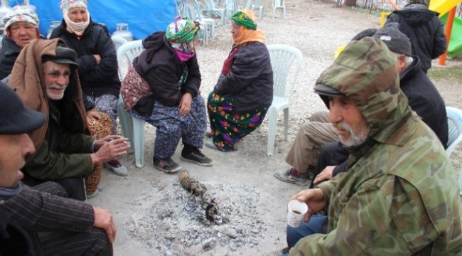 Deprem Bölgesinde Kar Yağışı Başladı