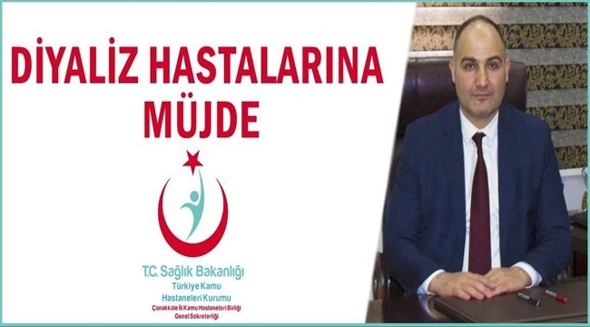 DİYALİZ HASTALARINA MÜJDE