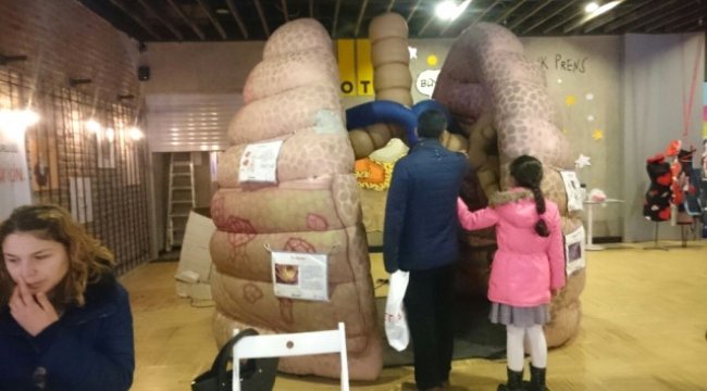 Koca Ciğer Maketi Çanakkale'de Sergileniyor