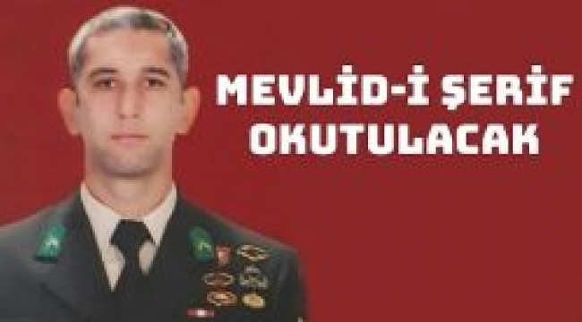 ŞEHİDİMİZE MEVLİD