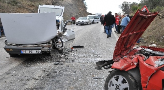 Trafik kazası: 5 yaralı
