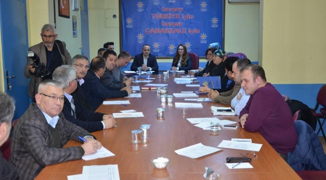TURAN, İL YÖNETİM KURULU TOPLANTISINA KONUK OLDU