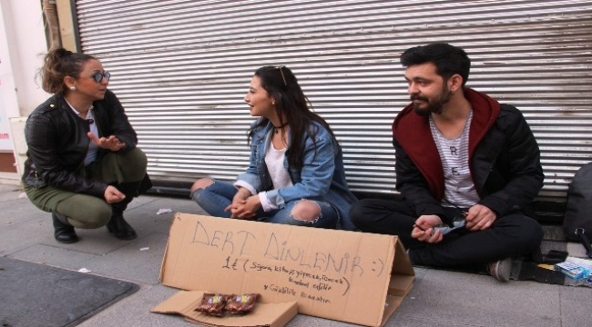 1 liraya dert dinliyorlar