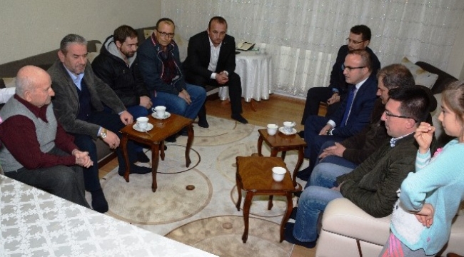 AK Partili Turan’dan taziye ziyaretleri