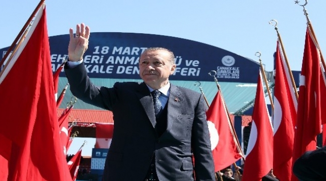 Çanakkale’de konuşan Erdoğan’dan Avrupa’ya ve darbecilere sert mesaj