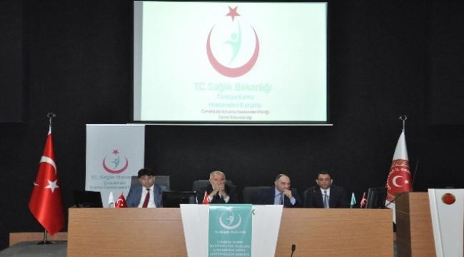 Genel Sekreter Yeşildağ, hekimlerle bir araya geldi