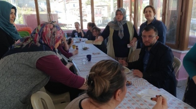 Kangırlılı kadınlardan Umurbey Belediyesi bilgi evine ziyaret