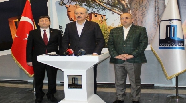 Numan Kurtulmuş' "Bir ibadethanede sivillerin bombalanmasını kabul etmek mümkün değildir"