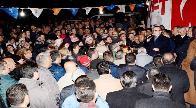 Turan, Esenler Mahallesi sakinleriyle bir araya geldi