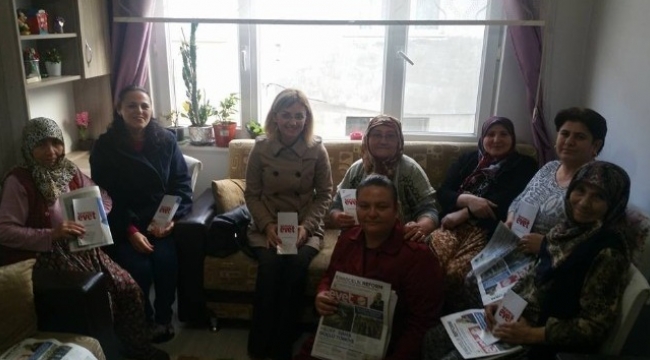 Umurbeyli kadınlardan referandum çalışması