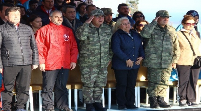 57. Alay sancağı törenle teslim edildi