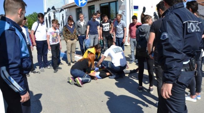Biga'da Kaza: 1 Yaralı
