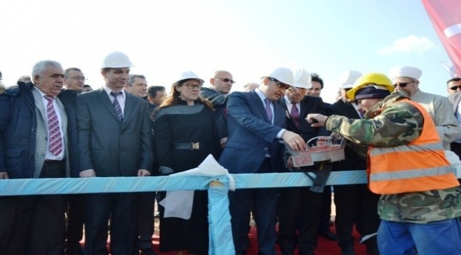 Biga Meslek Yüksekokulu binasının temeli törenle atıldı