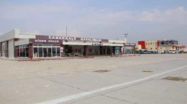 Çanakkale’de havalimanı kullanımı artt