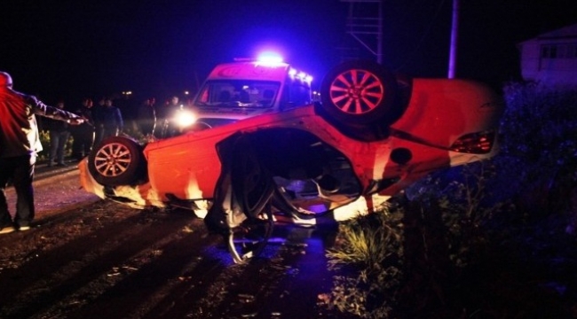 Çanakkale'de kaza: 3 yaralı