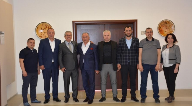 KENT KONSEYİ BAŞKANI ENGİN KANDEMİR'DEN ÇTSO YÖNETİM KURULUNA ZİYARET