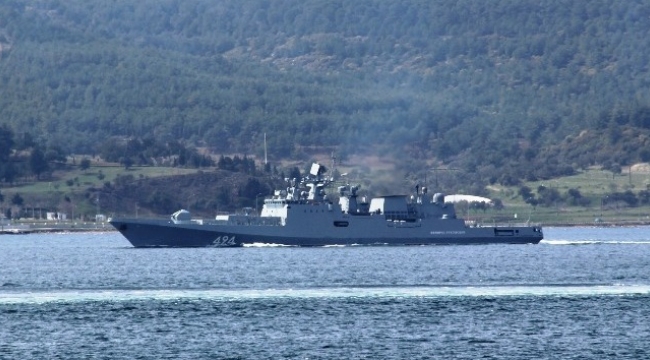 Rusya’nın baş koruma gemisi Akdeniz’e gidiyor