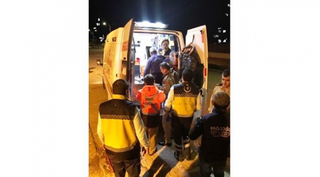 Sahil Güvenlikten yaralı vatandaşa yardım