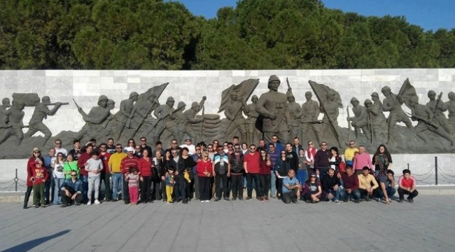 Vosvos severler Çanakkale şehitlerini unutmadı