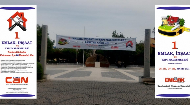 1.EMLAK, İNŞAAT ve YAPI MALZEMELERİ TANITIM GÜNLERİ
