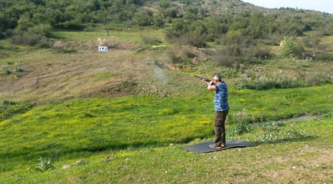 Çan'da Trap Atışları Yapıldı