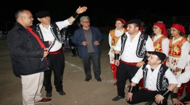 Etili köyünde halk oyunları gecesi