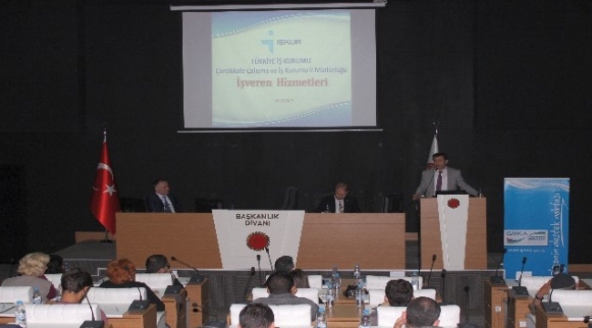 İşkur’dan bilgilendirme sunumu