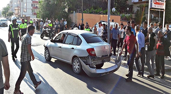 Onlar kaçtı polis kovaladı