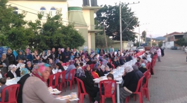 Adatepe köyünde bin kişilik iftar