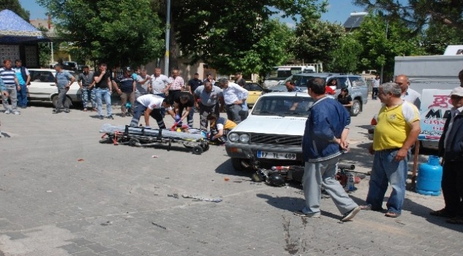 Bayramiç’te trafik kazası: 1 yaralı
