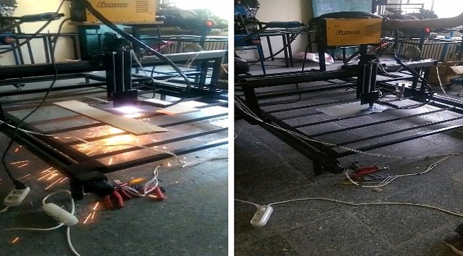 Biga’lı öğrenciler CNC Plazma ve 3 boyutlu yazıcı ürettiler