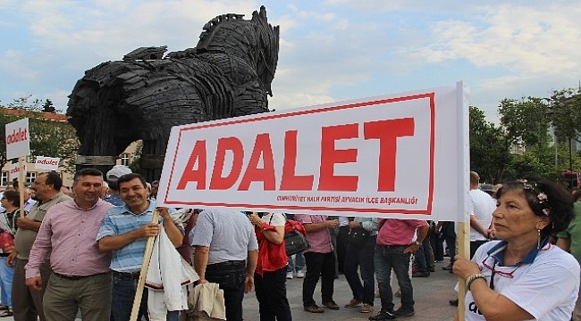 Çanakkale’de ‘Adalet’ yürüyüşü