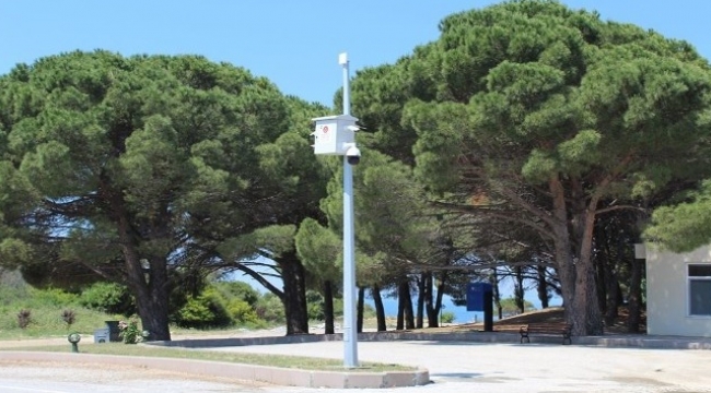 Çanakkale Şehitliğine güvenlik kamerası sistemi
