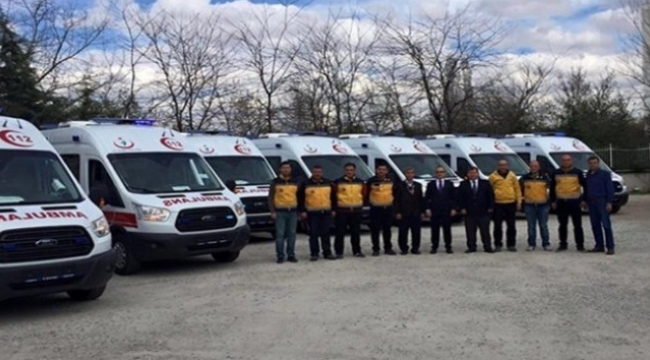 Çanakkale’ye 5 yeni ambulans