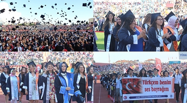 ÇOMÜ’de 8 bin öğrenci mezun oldu