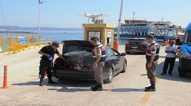 Jandarmadan bayram öncesi güvenlik uygulaması
