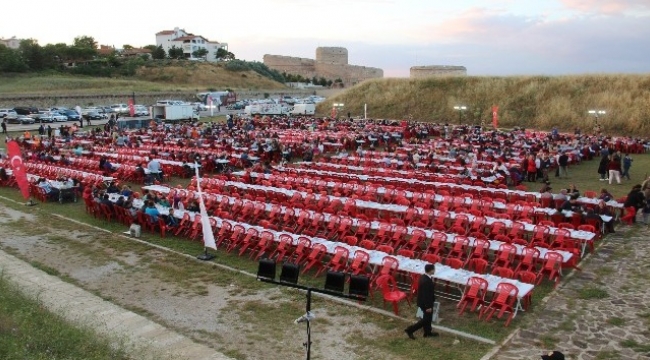 Tarihi Namazgah Tabyaları’nda iftar açtılar