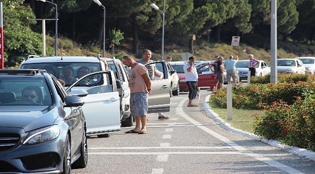 Tatil yolu çile dolu