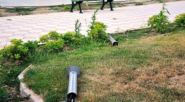 15 Temmuz Şehitler parkına çirkin saldırı