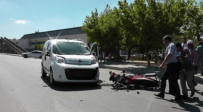Çan’da trafik kazası: 1 yaralı