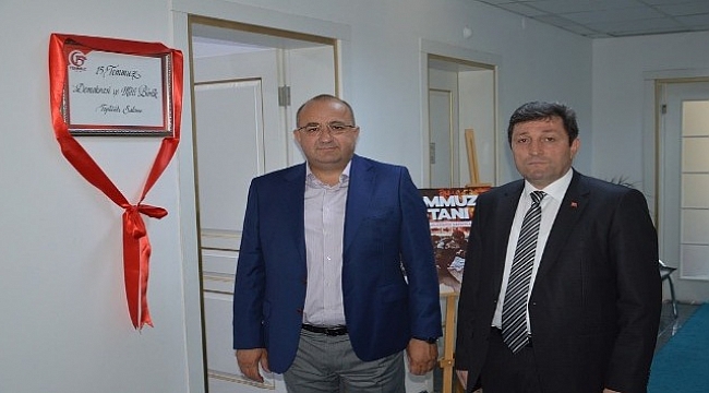 Çanakkale’ye "15 Temmuz Demokrasi Salonu"