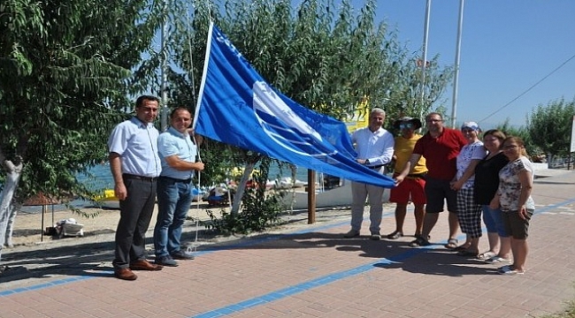 Kadınlar Hamamı Plajı ’mavi bayrak’ aldı.