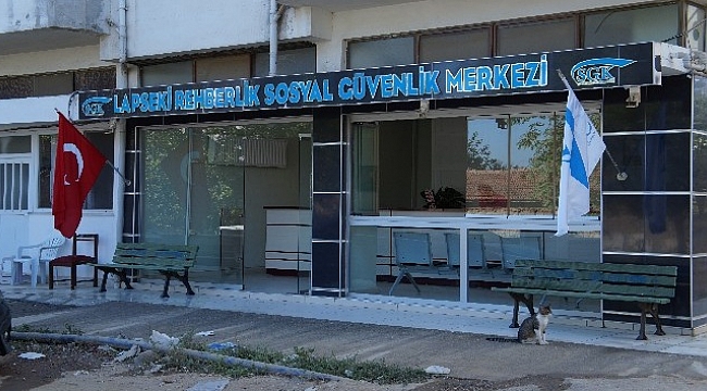 Lapseki SGK Şubesi hizmete açıldı